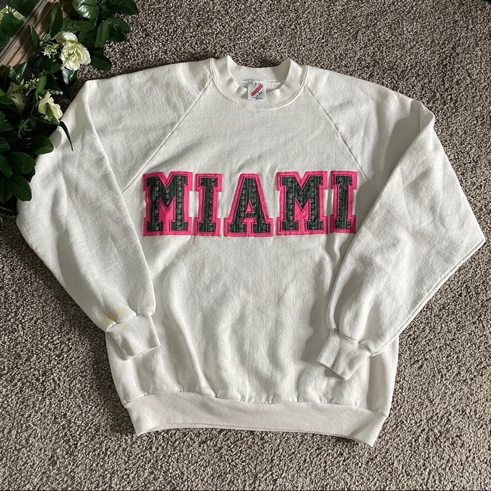 Vintage Miami Crewneck